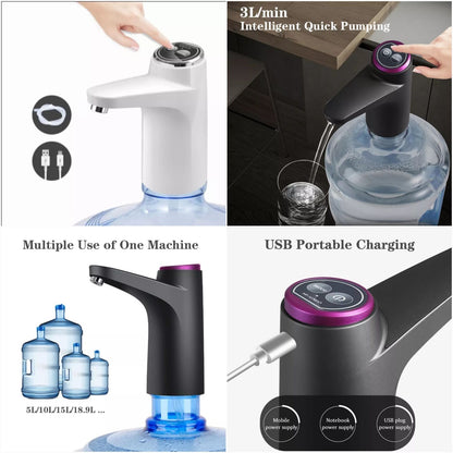 Touch Intelligent Electric Water Pump – Rechargeable Automatic Water Dispenser