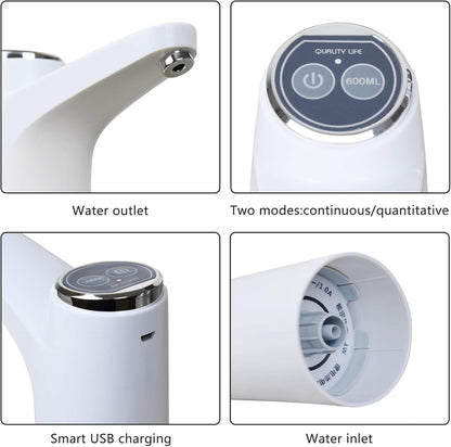 Touch Intelligent Electric Water Pump – Rechargeable Automatic Water Dispenser