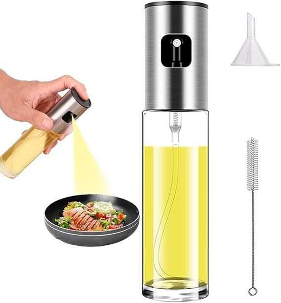 100ML Glass Oil Spray Bottle