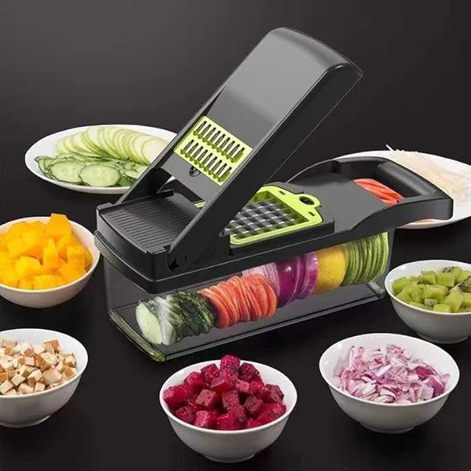 16-in-1 Multifunctional Vegetable Chopper & Slicer