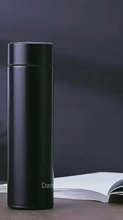 500ML Smart Stainless Steel Water Bottle with LED Temperature Display