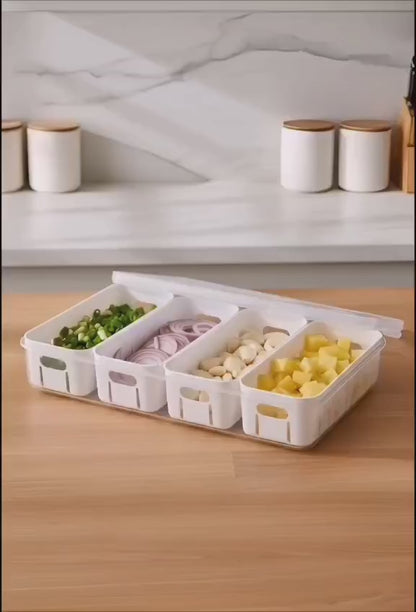 4-Portion Fresh Keeping Box – Extra Large Meal Prep Container