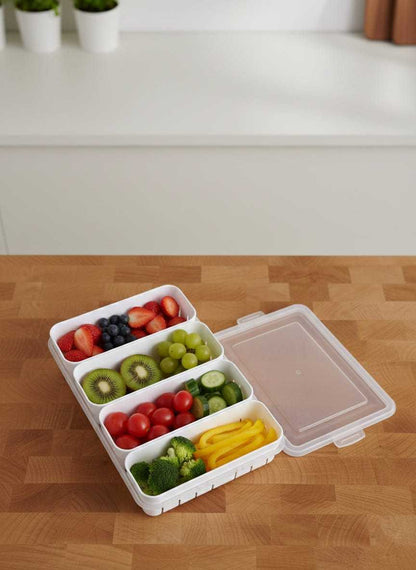 4-Portion Fresh Keeping Box – Extra Large Meal Prep Container
